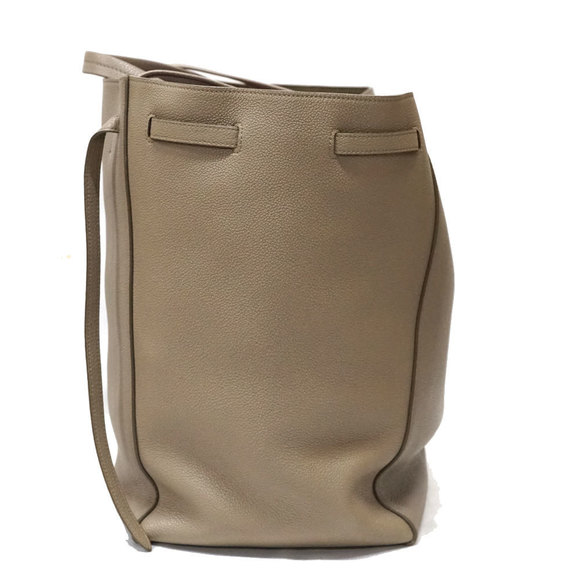 Celine Hippo Phantom Medium Tote Bag Beige Greige - Picture 2 of 13